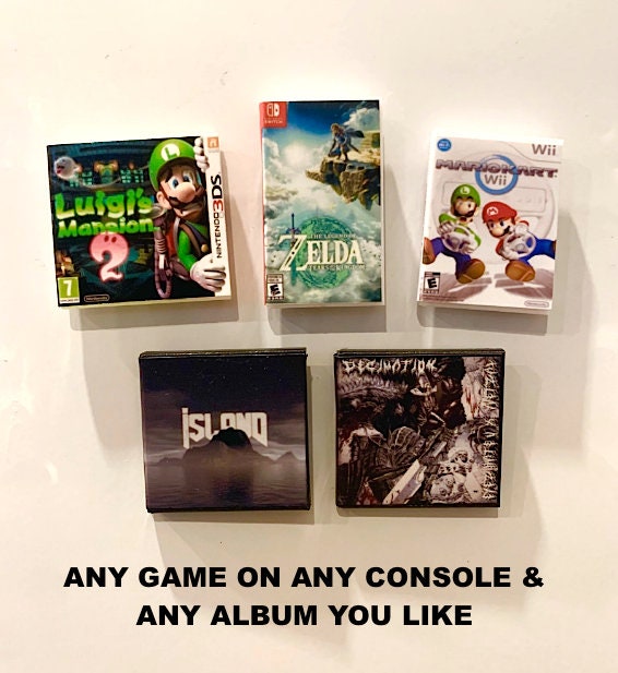 Customisable Miniature Game and Film Fridge Magnets