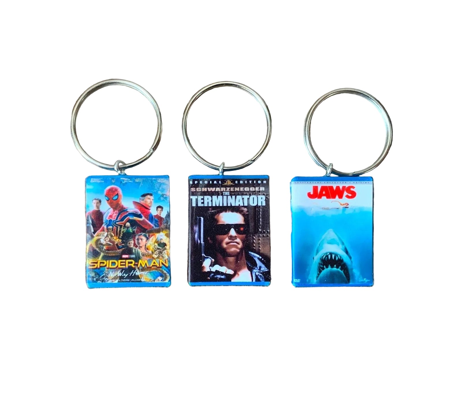 Customisable Miniature Blu Ray DVD Movie Keyring