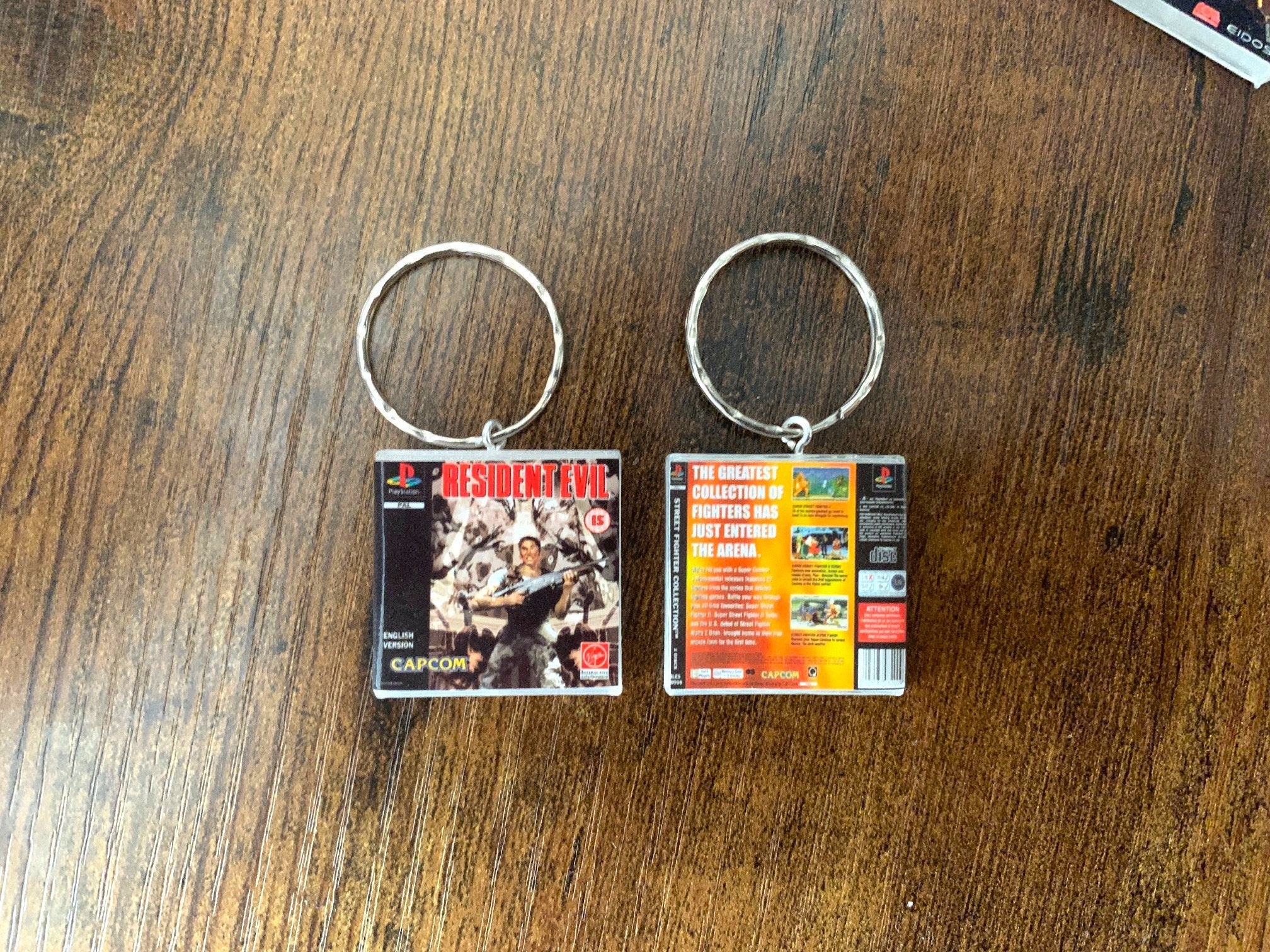 Customisable Miniature Retro PS1 Game Keyring