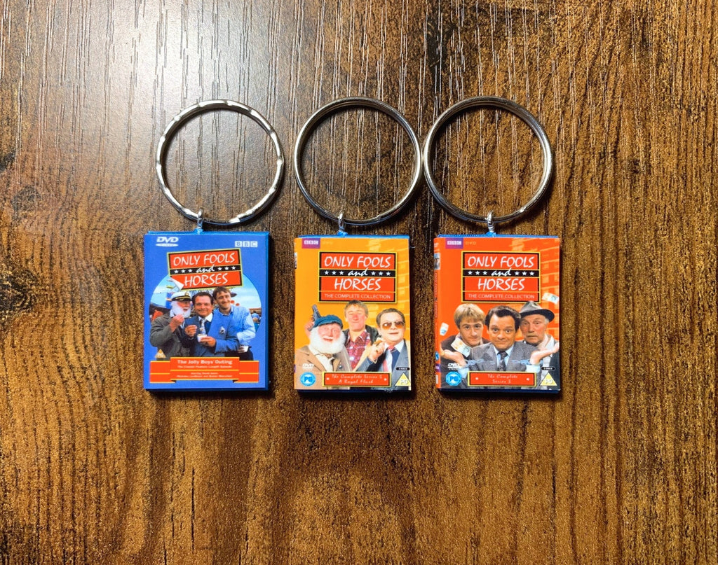 Customisable Miniature Blu Ray DVD Movie Keyring