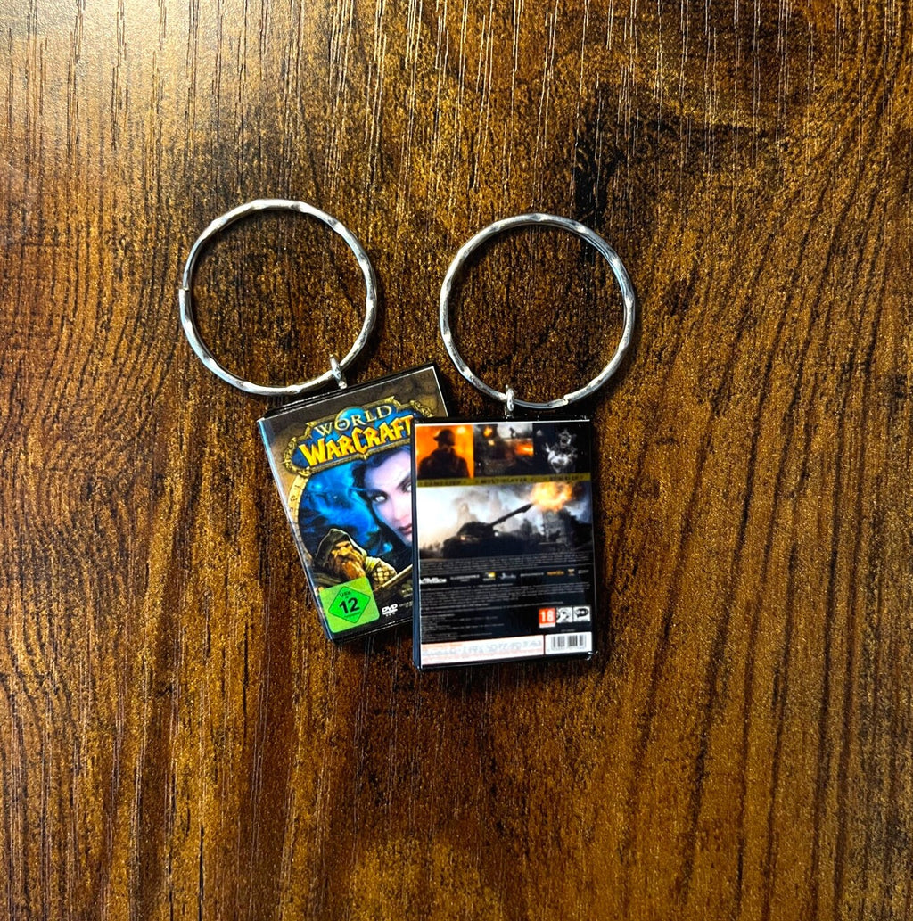 Customisable Miniature PC Game Keyring