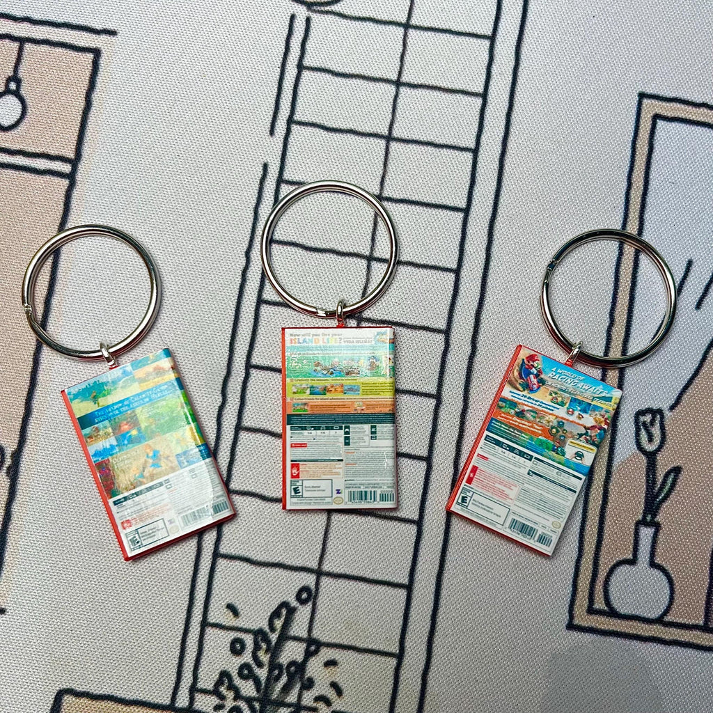 Customisable Miniature Nintendo Switch 2 Keyrings