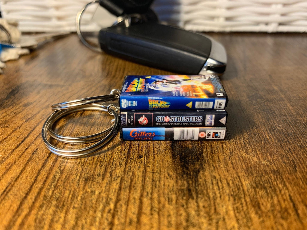 Customisable Miniature VHS TV Series Keyring