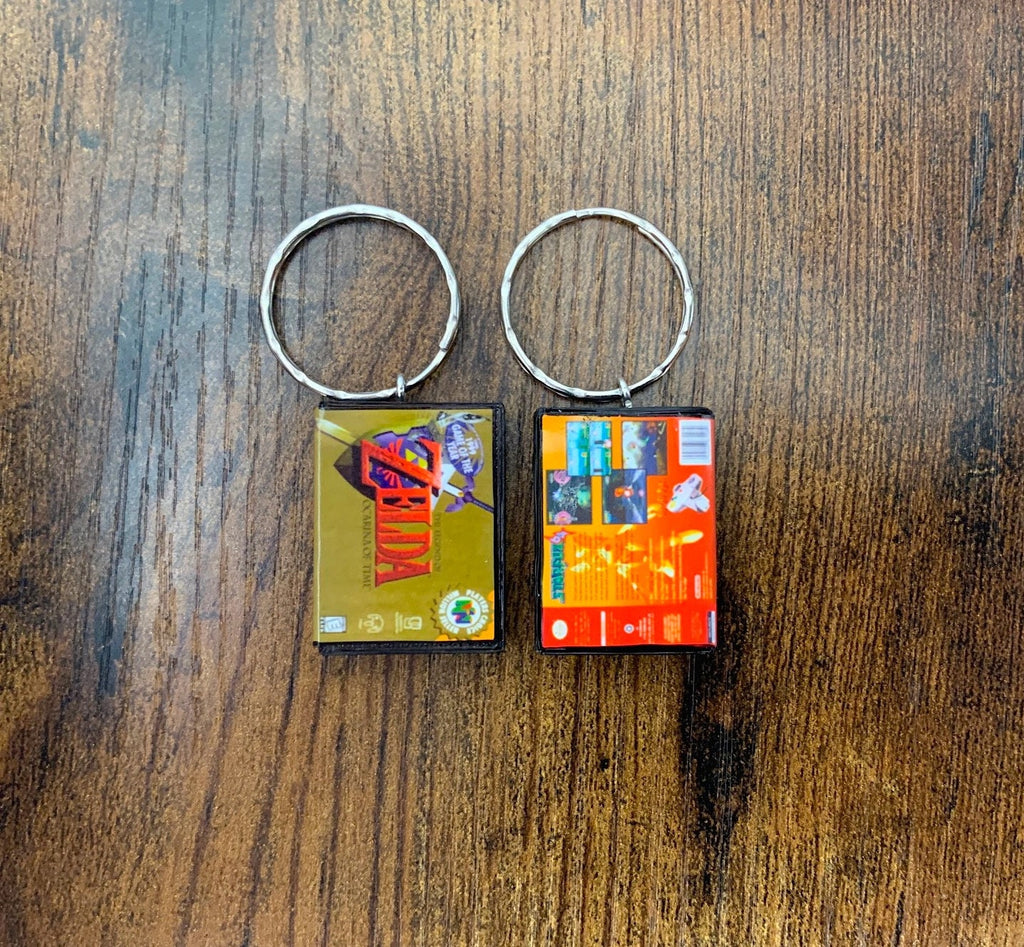 Customisable Miniature Retro N64 Game Keyring