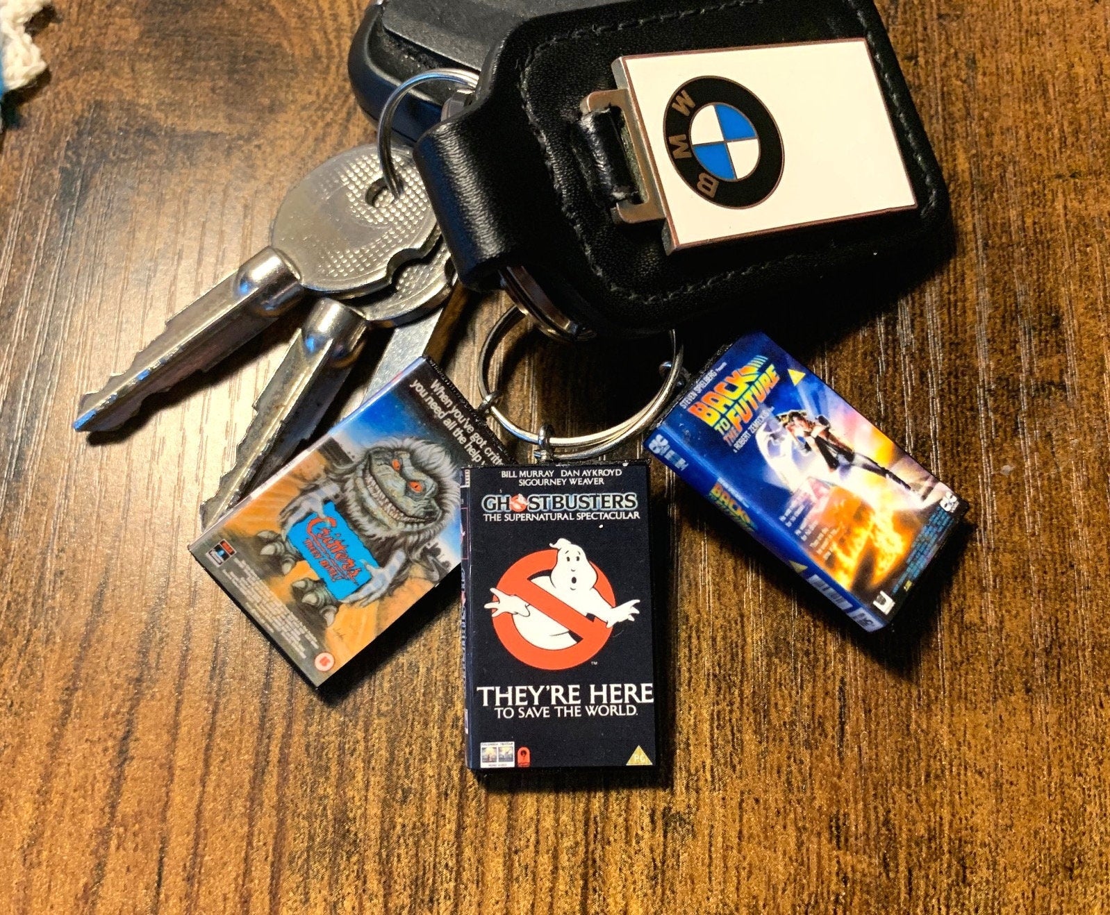 Customisable Miniature VHS Movie Keyring