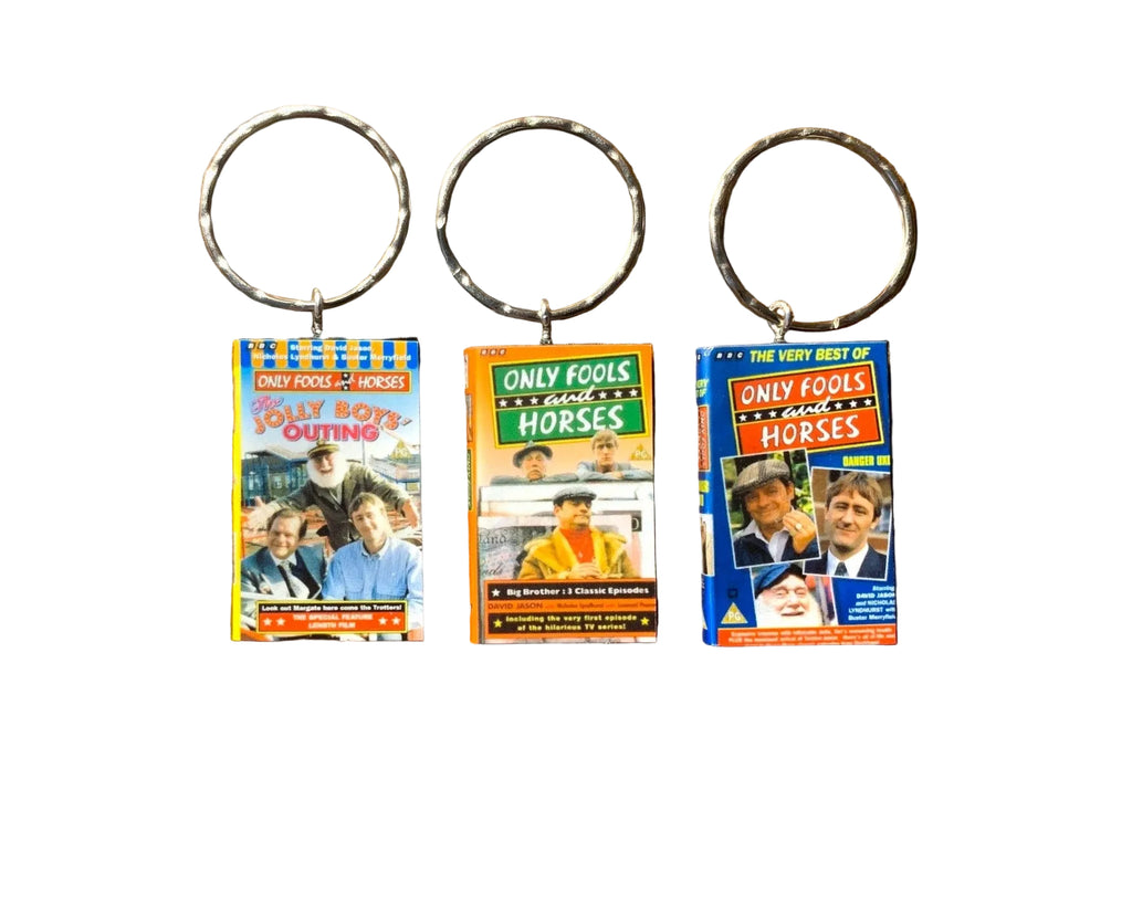 Customisable Miniature VHS TV Series Keyring