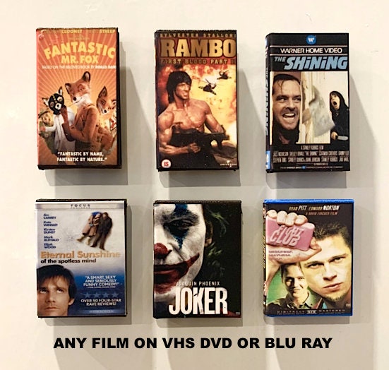 Customisable Miniature Game and Film Fridge Magnets