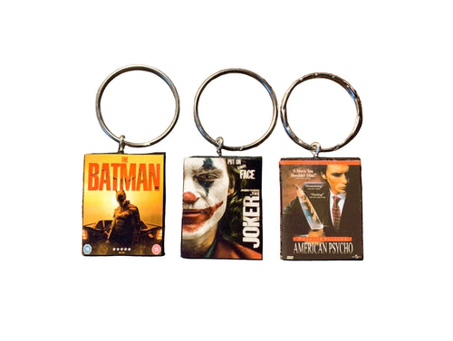 Customisable Miniature DVD Movie Keyring