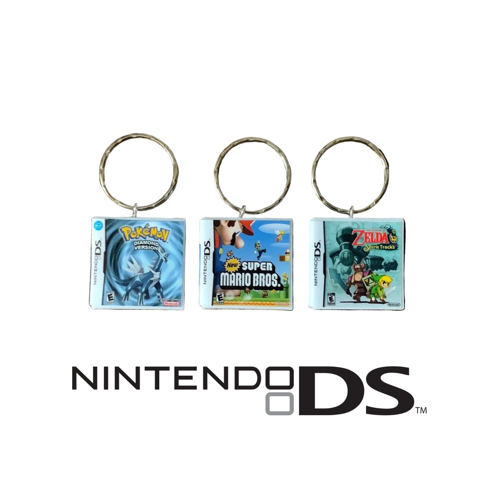 Customisable Miniature Nintendo DS Game Keyring