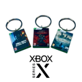 Customisable Miniature Xbox Series X Game Keyring