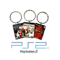 Customisable Miniature PS2 Game Keyring