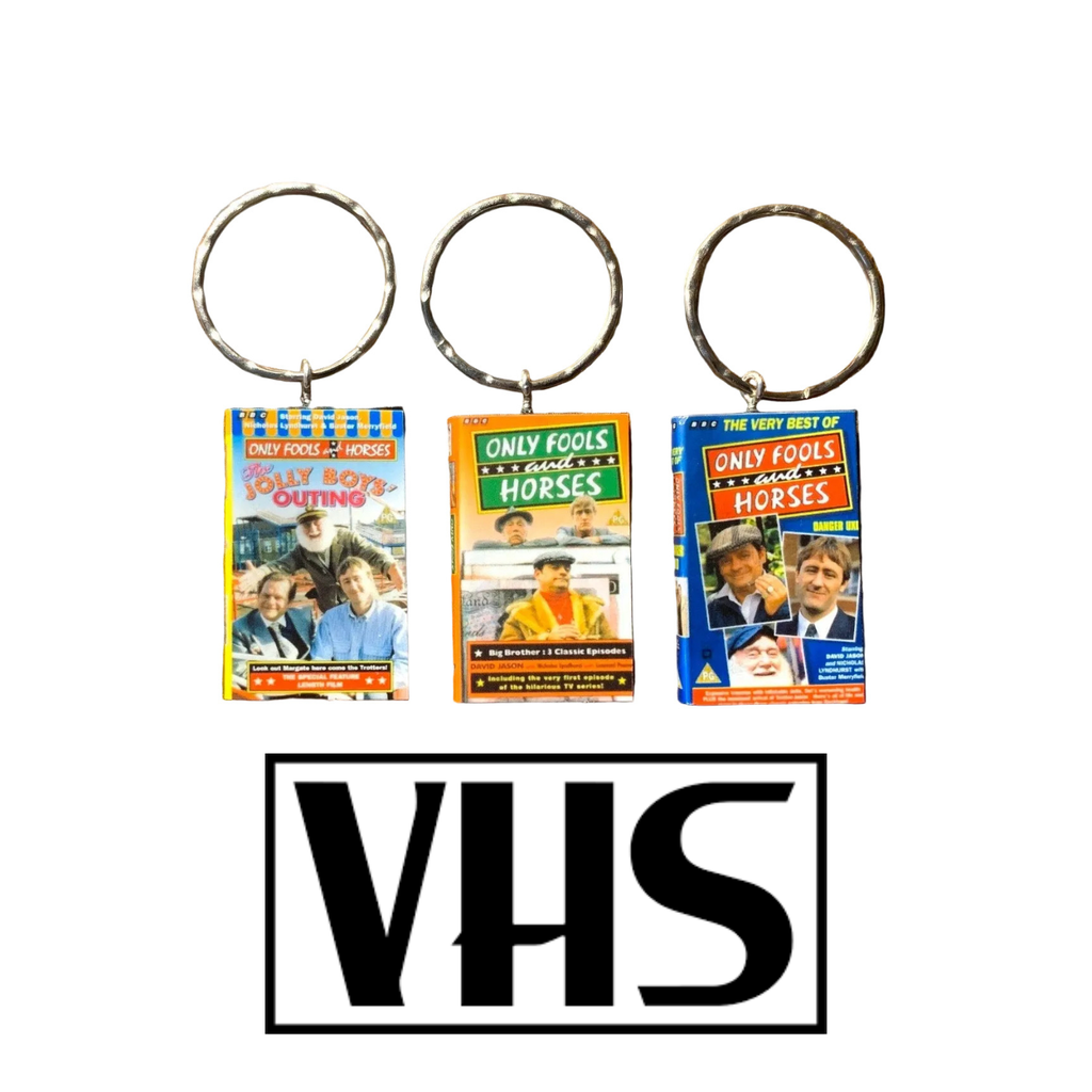 Customisable Miniature VHS TV Series Keyring
