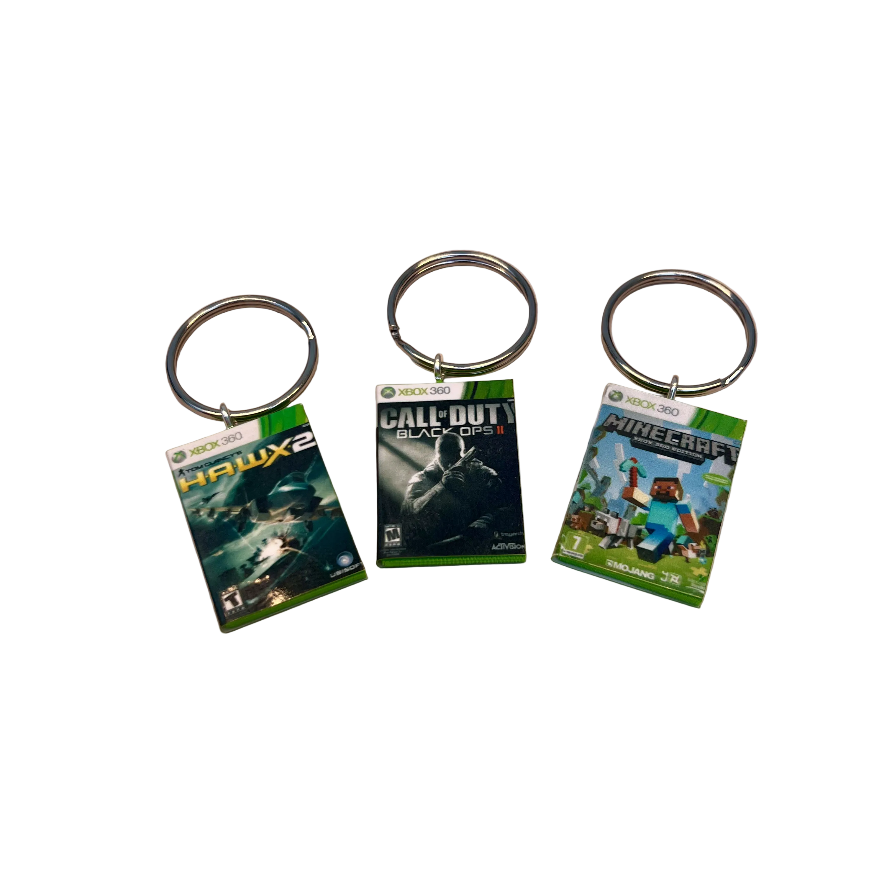 Customisable Miniature Xbox 360 Game Keyring