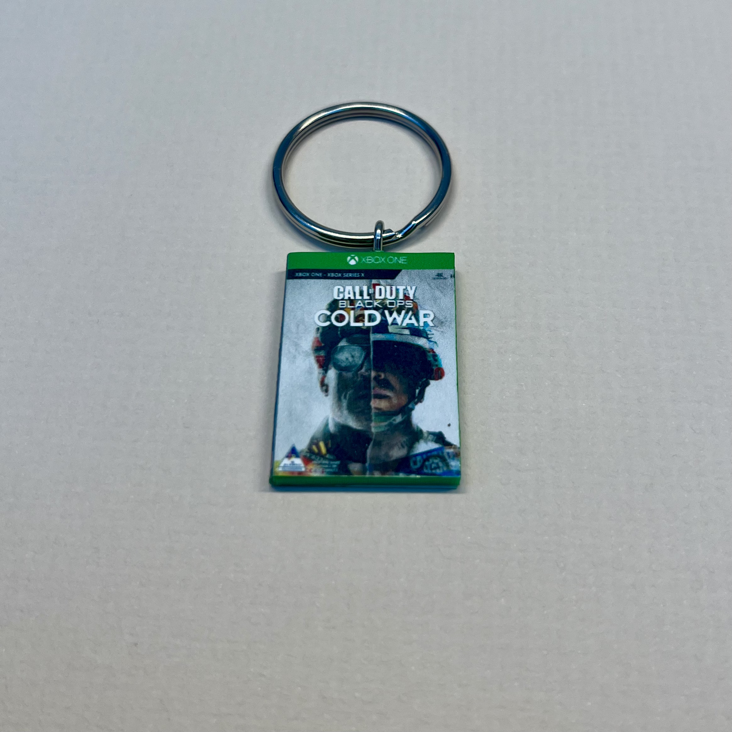 Customisable Miniature Xbox One Game Keyring