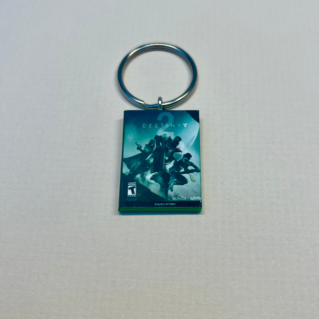 Customisable Miniature Xbox One Game Keyring