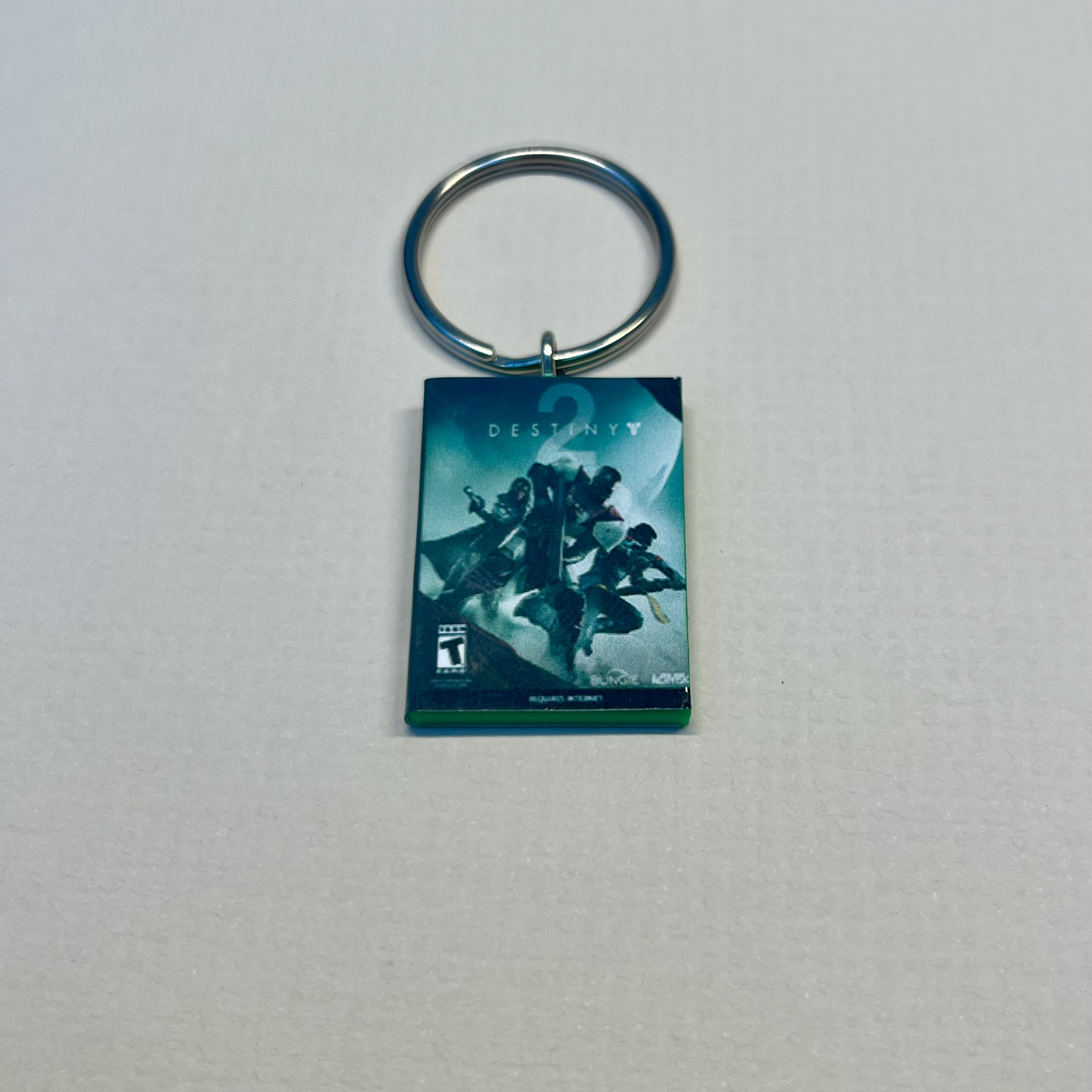 Customisable Miniature Xbox One Game Keyring