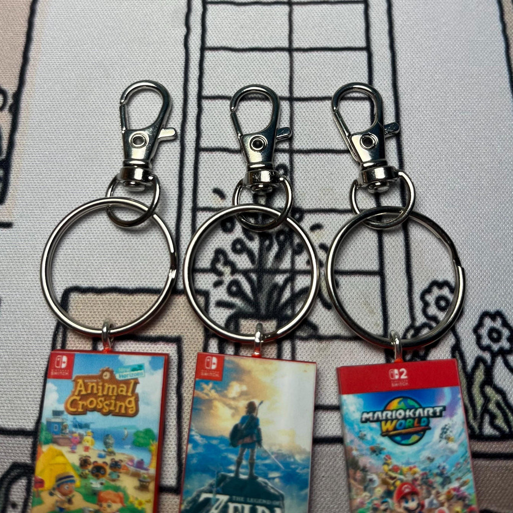 Customisable Miniature Nintendo Switch 2 Keyrings