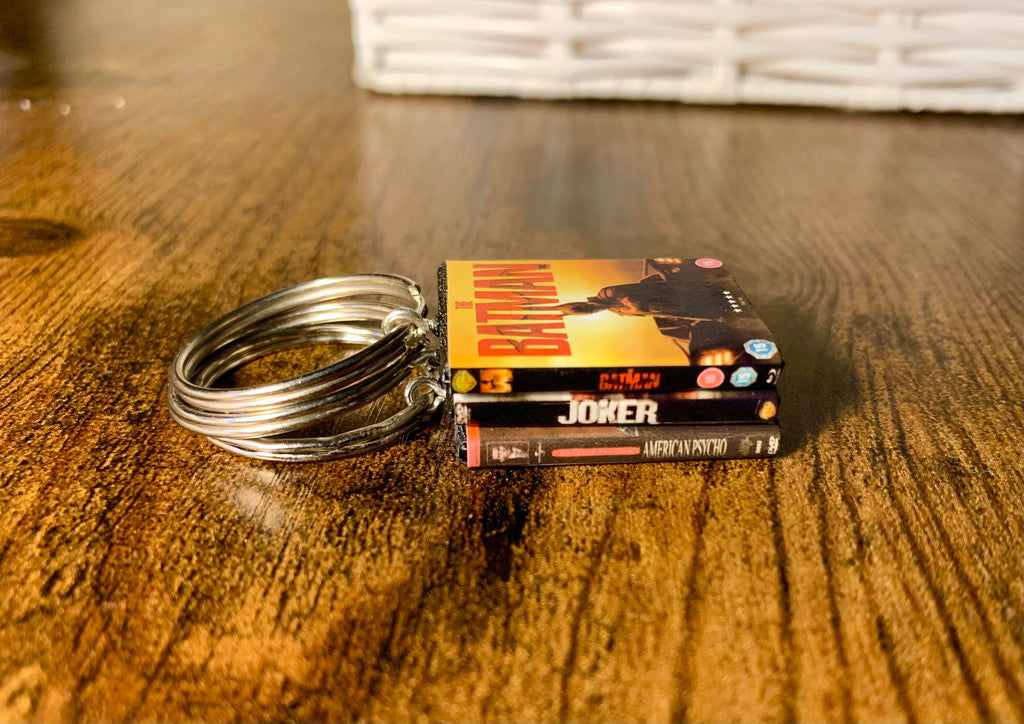Customisable Miniature DVD Movie Keyring