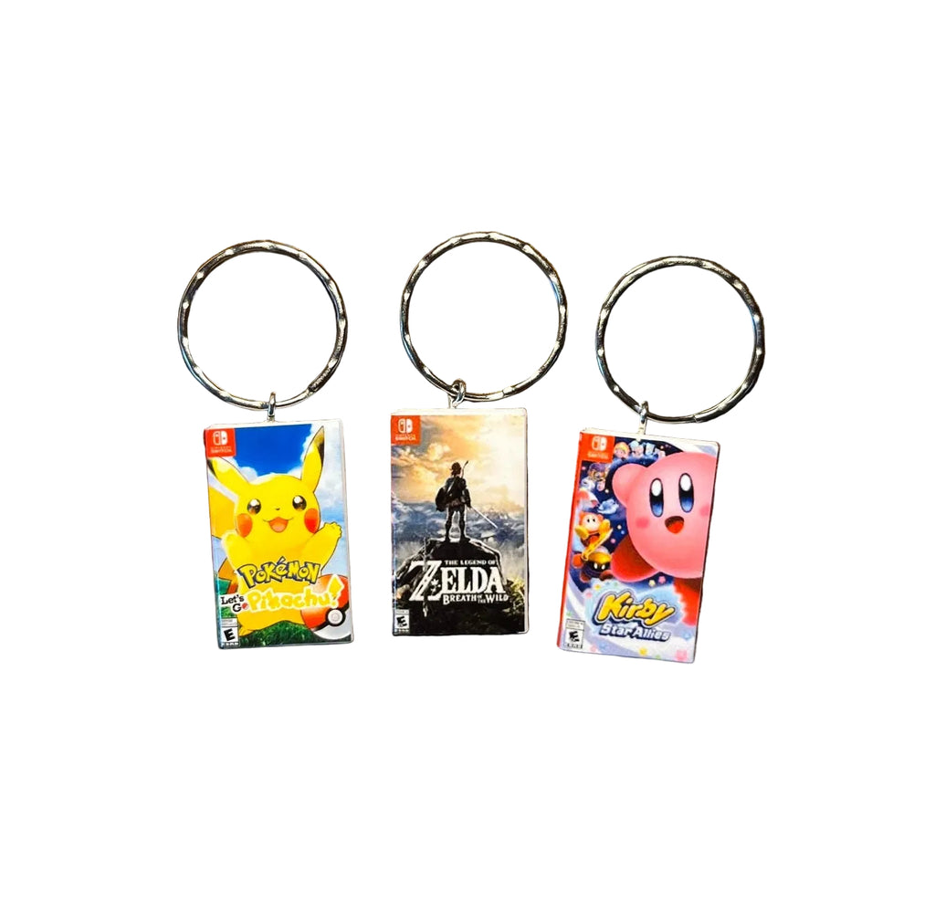 Customisable Miniature Switch Game Keyring