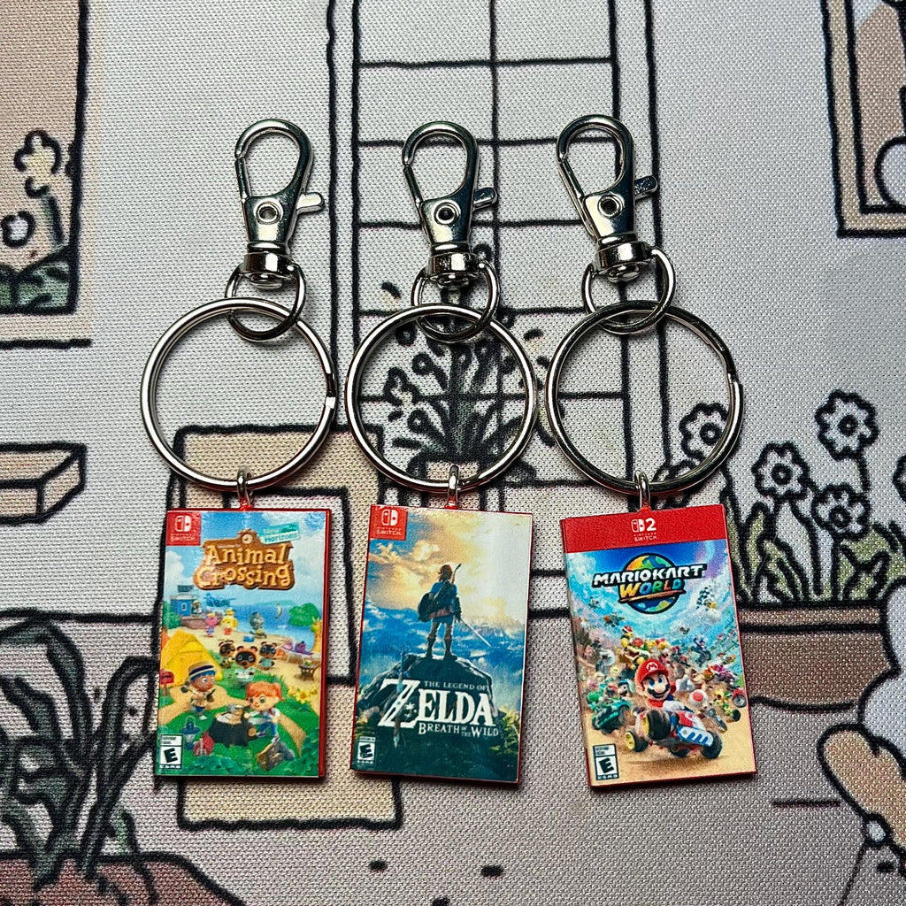 Customisable Miniature Nintendo Switch 2 Keyrings