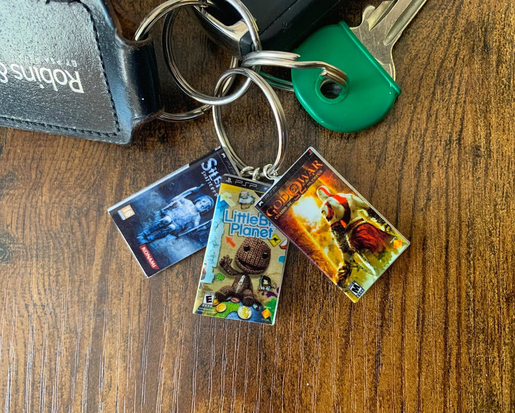 Customisable Miniature PSP Game Keyring
