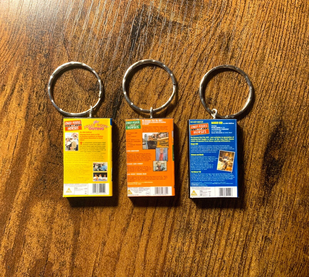 Customisable Miniature VHS TV Series Keyring