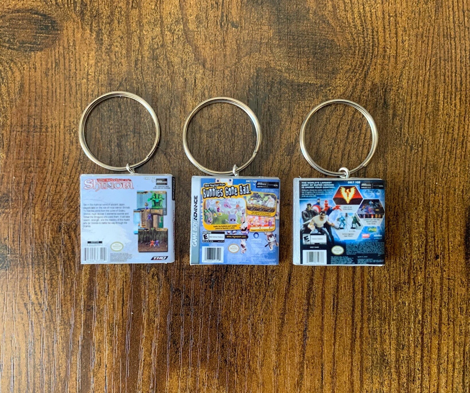 Customisable Miniature Game Boy Advance Game Keyring