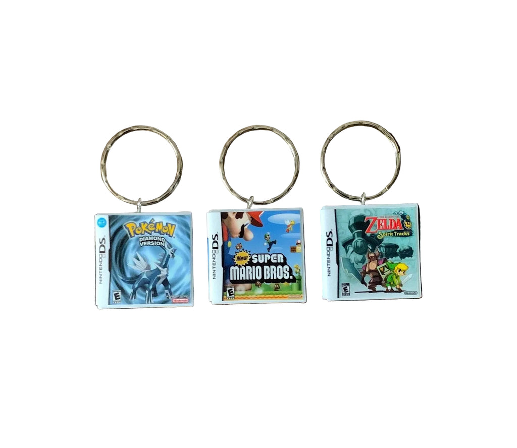 Customisable Miniature Nintendo DS Game Keyring