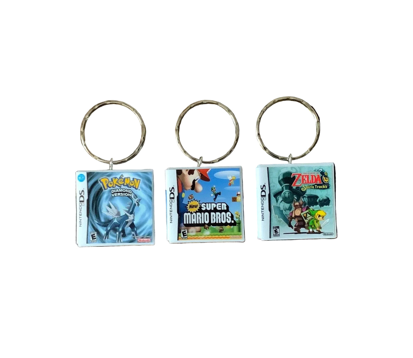 Customisable Miniature Nintendo DS Game Keyring