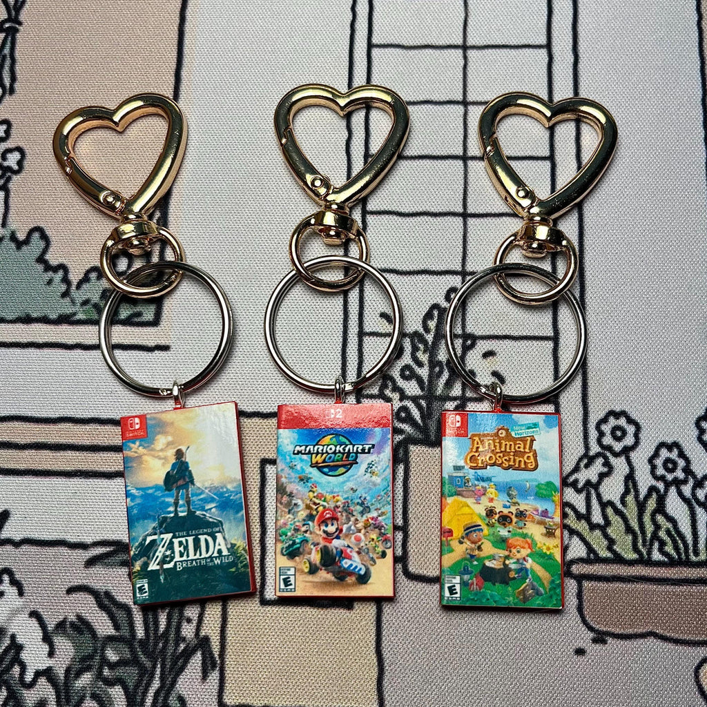 Customisable Miniature Nintendo Switch 2 Keyrings