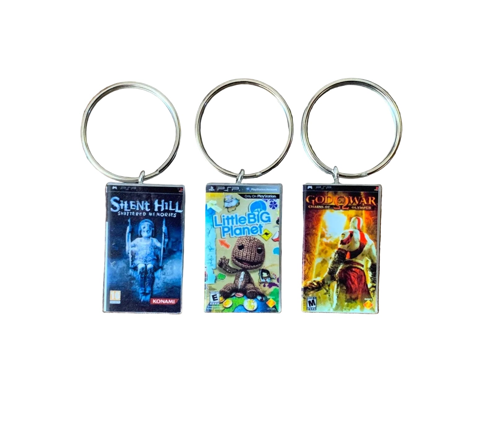 Customisable Miniature PSP Game Keyring