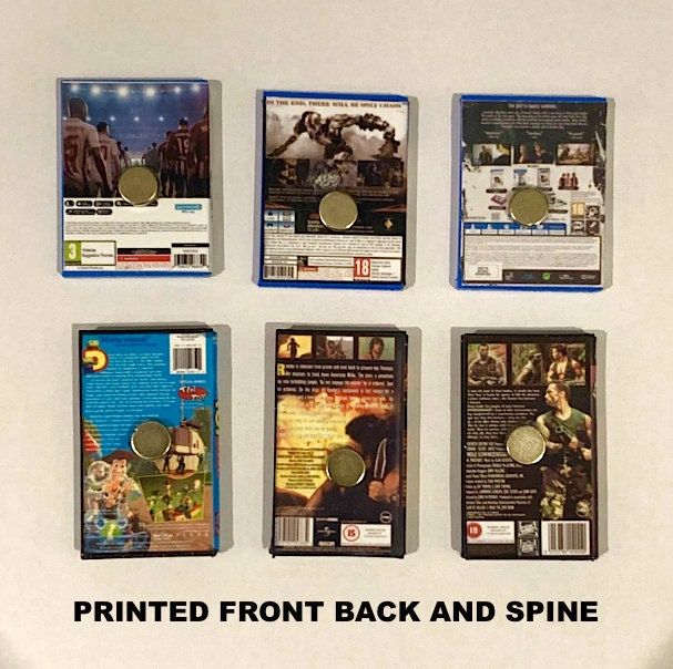 Customisable Miniature Game and Film Fridge Magnets