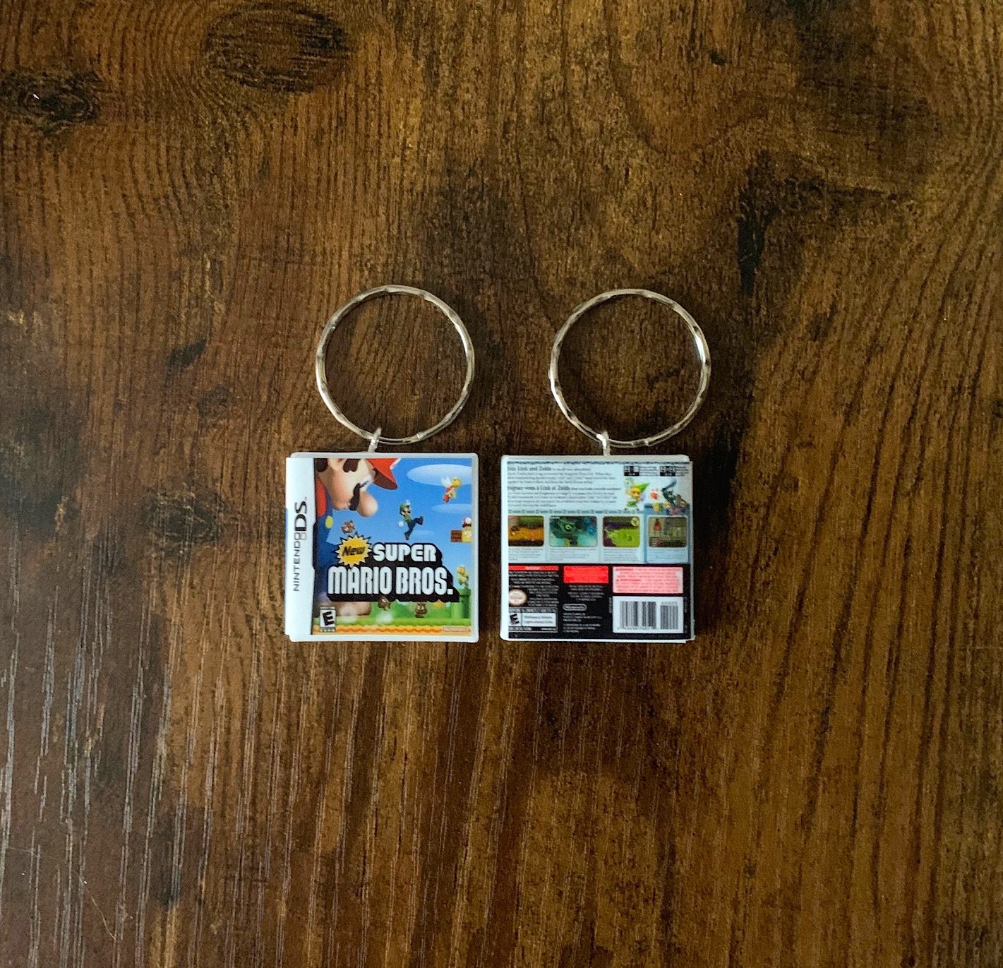 Customisable Miniature Nintendo DS Game Keyring
